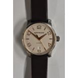 Montblanc - a Gentleman's Timewalker 7210 wristwatch, serial No BB271456,