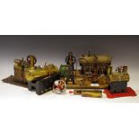 A static live steam engine by Mersey Model Co.