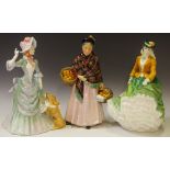 Royal Doulton figures - The Orange Lady HN1759; others Loyal Friend HN3358;