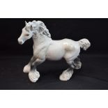 A Beswick model, dapple grey Shire Horse,