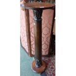 A '19th century' mahogany jardiniere stand,