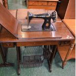 A Singer sewing machine, ED502590,