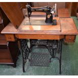 A Singer sewing machine, Y2181905,