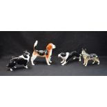 A Beswick model of a Collie Dog; another, German Shepherd,