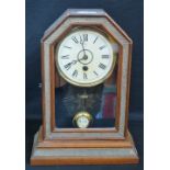 A Junghans mantel clock,