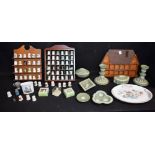 Ceramics - a collection of thimbles, including souvenir, Minton,