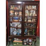 A 19th century mahogany bookcase,