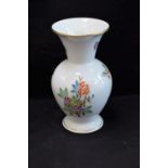 A Hungarian Herend floral tulip vase,