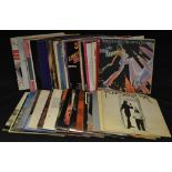 Assorted 12" LPs including Motown, Prog, Rock,