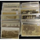 Postcards - a collection of real photograph postcards,