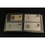 Stamps - QEII covers for various royal events and visits, in album,