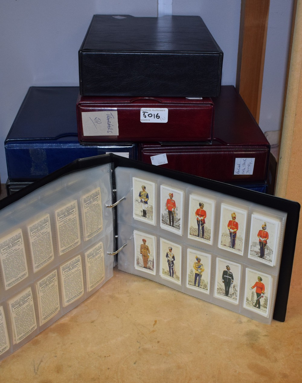 Cigarette Cards - eight ring binder albums containing Players cigarettes cards including Dandies,