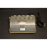 Transportation - a vintage bell punch company 'The Ultimate' five leaver ticket machine and