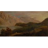 English School (19th century) A pair, Ennerdale Water, Lake District inscribed to verso,