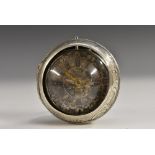 A George III silver pair cased verge calendar pocket watch, by John Josephson, 3.