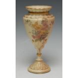 A Royal Worcester ovoid vase,