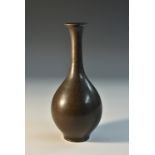 Berndt Friberg (1899 - 1981) - a stoneware slender ovoid vase,