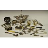 Boxes and Objects - a Victorian silver long-handled preserve fork,