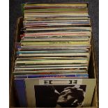 Vinyl records approximately 120 LP's and 12" singles including Feargal Sharkey, Alison Moyet,