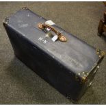 Vintage luggage - a fitted suitcase ex RAF