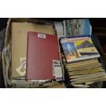 Brooke Bond cards, various, in albums; cigarette cards, including military, horse racing, RAF,