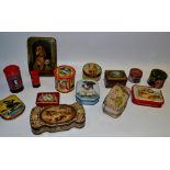 Tins - 1930s and later tins, including childrens novelties,