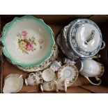 Ceramics - a Windsor china coffee set for six, coffee pot, cups, saucers, milk jug,