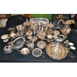 Plated Ware - teaware, candlesticks, cake plates,