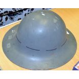 World War II - a helmet, size 6 3/4 **All lots in this sale are subject to a maximum of £2.