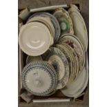 Dinner Ware - a pair of Mason's circular serving dishes and covers;