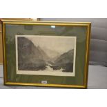 Kataleen Kimmel Highley, by and after, Indus Headwaters, Etching, No.