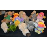 Soft Toys, various **All lots in this sale are subject to a maximum of £2.