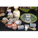 Oriental Ceramics - Kutani, blue and white, Imari,