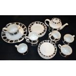 A Midwinter retro tea service for six **All lots in this sale are subject to a maximum of £2.