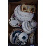 Ceramics - various 19th and 20th century dinnerwares to include Wedgewood dinner plate,