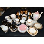 Teaware - Royal Stuart; Sheradon;