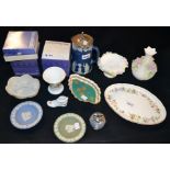 Wedgwood Jasperware; Wedgwood trinkets; Abbeydale;