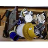 Homewares - enamelled jug, water jugs, teapots, etc.