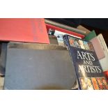 Art and artits - a quantity of books, leather bound and others to include Folio editions,