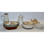 Denby - Denby Dinner and teaware, various patterns, including casserole dishes, coffee pot, teapot,