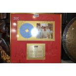 Boyzone - I Love The Way You Love Me, presentation plaque, Prested to Keith Duffy,