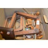 Boxes and Objects - a canted square tennis racket frame, c.