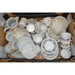 Tea Ware - a Paragon Chartwell six-setting tea service, comprising milk jug, sugar bowl, tea cups,