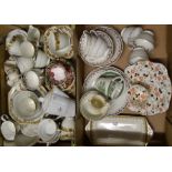 Teaware - Queens, Continental, etc **All lots in this sale are subject to a maximum of £2.