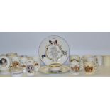 Commemorative Ceramics - Royal Worcester 29th July 1981 royal wedding commemorative pot,