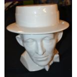 A ceramic model, Bing Crosby **All lots in this sale are subject to a maximum of £2.