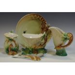 Franz Porcelain Collection - Giraffe series teacup & saucer, spoon, jug,