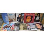 Vinyl Records - Michael Jackson, Bad, two copies; Off The Wall, two copies; The Hollies,