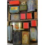 Advertising - a quantity of early 20th century and later tins, including Cadbury's, Thorne's,