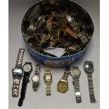 A large collection of wristwatches, including Sekonda, Timex, Seiko, Lotus, Next, others, various,